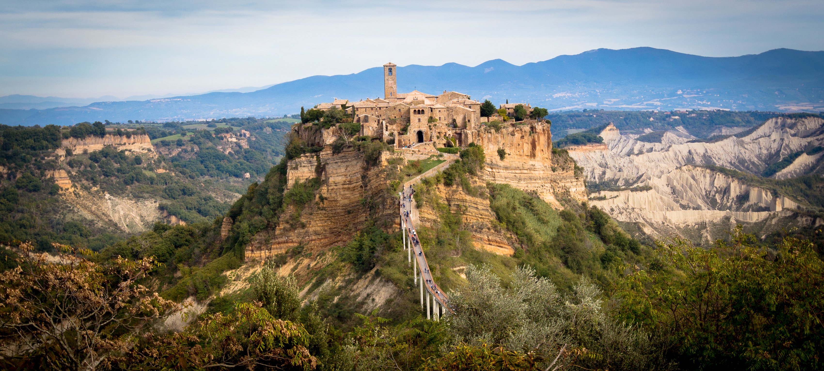 Civita di Bagnoregio. Fotograf Linda Brolin