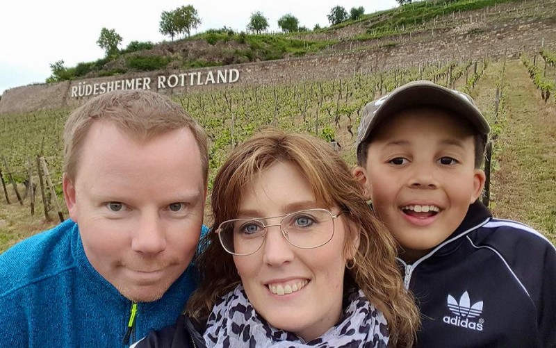 Rudesheim i Tyskland